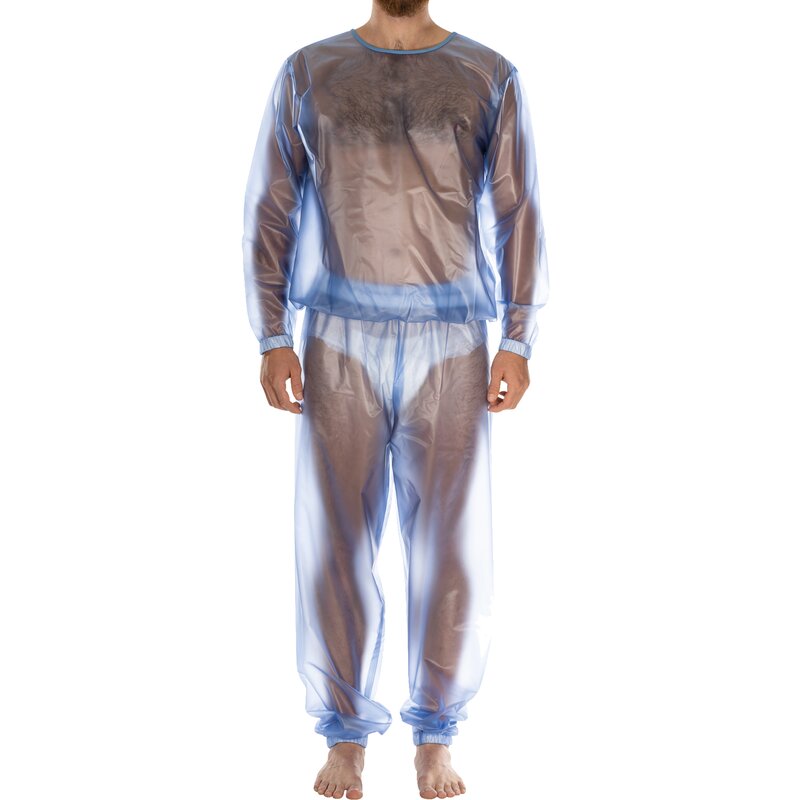 suprima PVC-Schlafanzug-Set – Unisex Inkontinenz-Nachtwäsche (Oberteil & Hose)