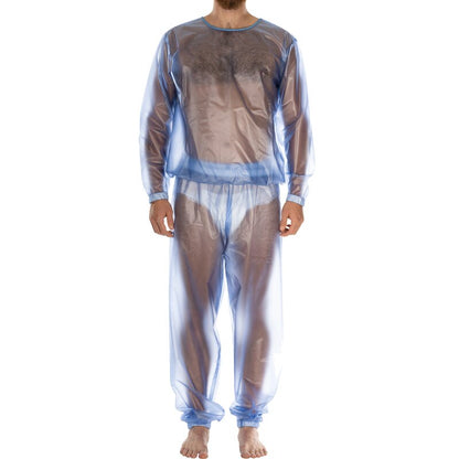 suprima PVC-Schlafanzug-Set – Unisex Inkontinenz-Nachtwäsche (Oberteil & Hose)