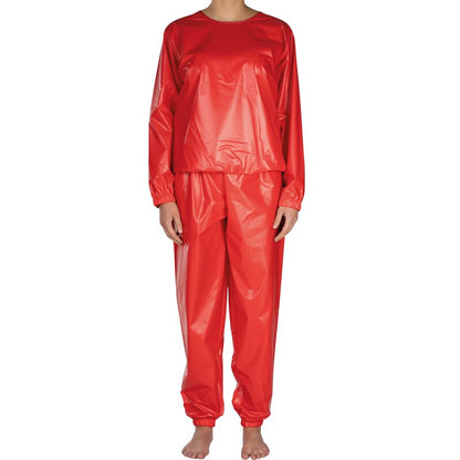 suprima PVC-Schlafanzug-Set – Unisex Inkontinenz-Nachtwäsche (Oberteil & Hose)