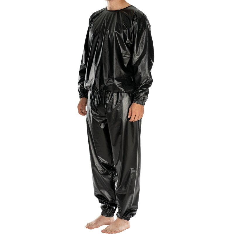 suprima PVC-Schlafanzug-Set – Unisex Inkontinenz-Nachtwäsche (Oberteil & Hose)