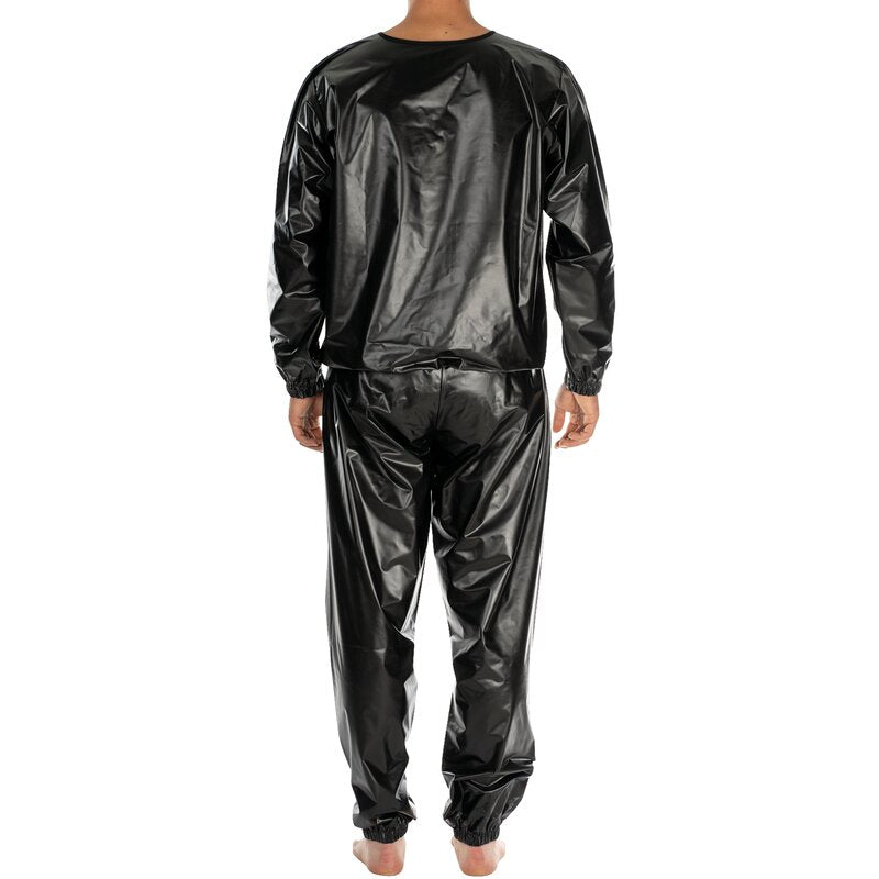 suprima PVC-Schlafanzug-Set – Unisex Inkontinenz-Nachtwäsche (Oberteil & Hose)