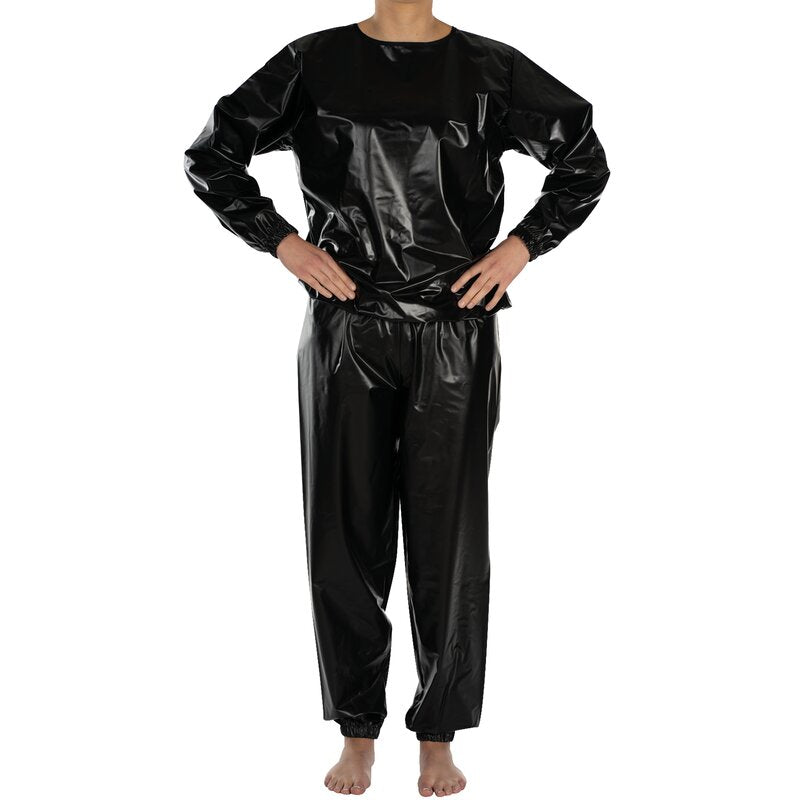 suprima PVC-Schlafanzug-Set – Unisex Inkontinenz-Nachtwäsche (Oberteil & Hose)