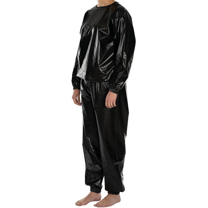 suprima PVC-Schlafanzug-Set – Unisex Inkontinenz-Nachtwäsche (Oberteil & Hose)