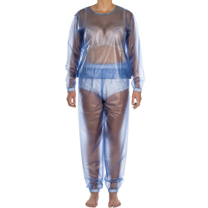 suprima PVC-Schlafanzug-Set – Unisex Inkontinenz-Nachtwäsche (Oberteil & Hose)