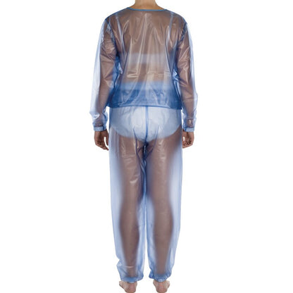 suprima PVC-Schlafanzug-Set – Unisex Inkontinenz-Nachtwäsche (Oberteil & Hose)