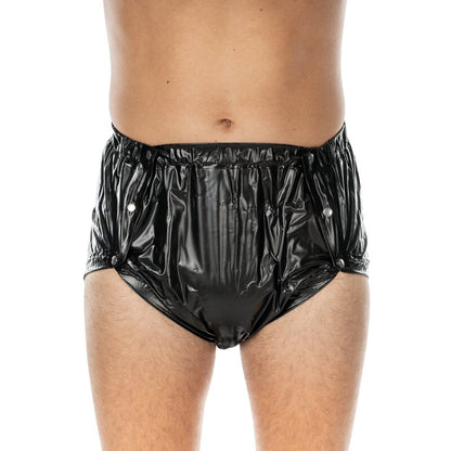 suprima PVC-Slip Extra knöpfbar 9649 – Unisex Inkontinenzhose mit Metalldruckknöpfen