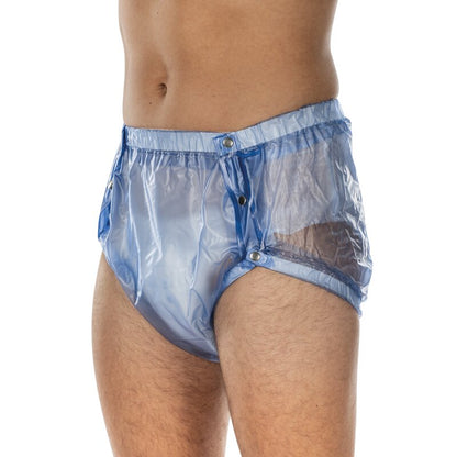 suprima PVC-Slip Extra knöpfbar 9649 – Unisex Inkontinenzhose mit Metalldruckknöpfen