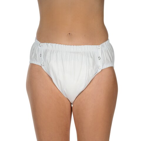 suprima PVC-Slip 1312 – Knöpfbarer Hüftslip für Herren mit extra breitem Schritt