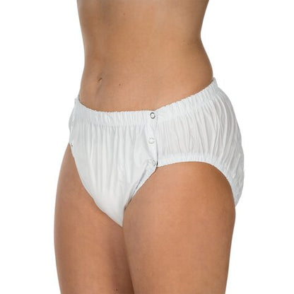 suprima PVC-Slip 1312 – Knöpfbarer Hüftslip für Herren mit extra breitem Schritt