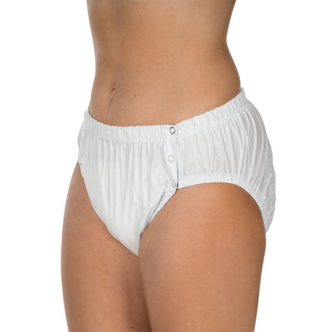 suprima PVC-Slip 1312 – Knöpfbarer Hüftslip für Herren mit extra breitem Schritt