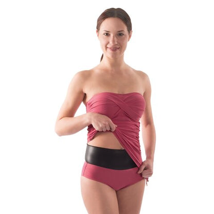 Suprima Neopren Stomabandage für Bad & Sport (Modell 7811) Schwarz