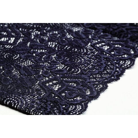 Suprima Damen-Stomagürtel mit Spitze & Tasche (Modell 7801) – Schwarz