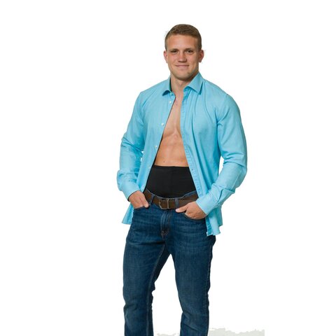 Suprima Unisex Stomagürtel mit Tasche (Modell 7802) – Sport & Alltag