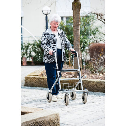 suprima CareActive 4510 Tages-Pflegeoverall – Modischer Jeans-Look mit Rücken-RV