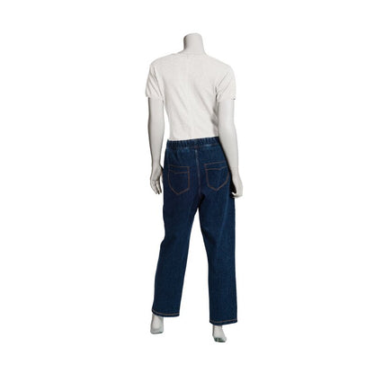 suprima CareActive 4510 Tages-Pflegeoverall – Modischer Jeans-Look mit Rücken-RV
