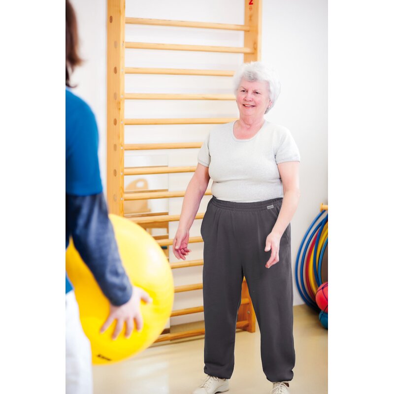 suprima CareActive 4520 Tages-Pflegeoverall – Modischer Jogging-Look mit Rücken-RV